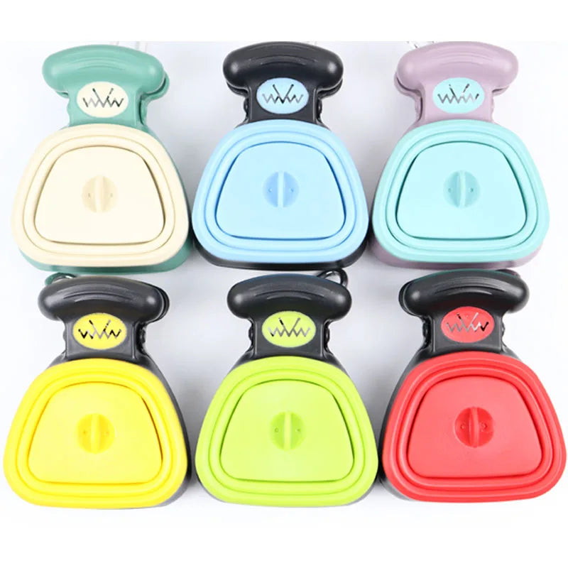 Foldable Dog Pooper Scooper — Travel-Ready Poop Scoop with Decomposable Waste Bags