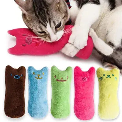 Catnip Chew & Play Toys — Interactive Bite & Kick Toys for Indoor Cats Dahomemon Damonl Store