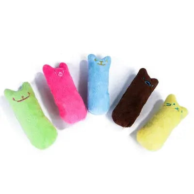 Catnip Chew & Play Toys — Interactive Bite & Kick Toys for Indoor Cats Dahomemon Damonl Store