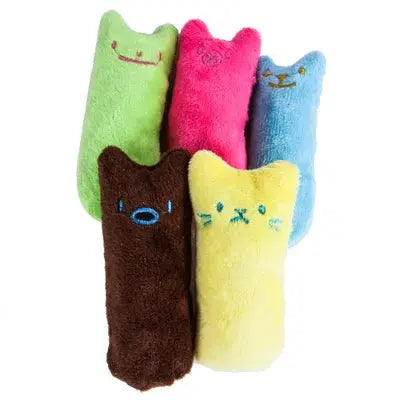 Catnip Chew & Play Toys — Interactive Bite & Kick Toys for Indoor Cats Dahomemon Damonl Store