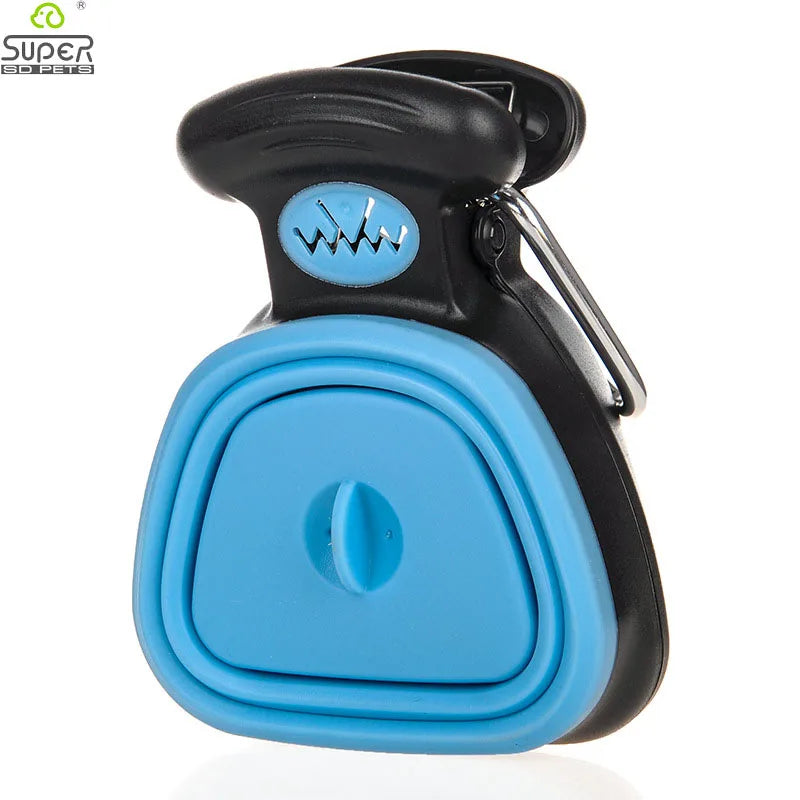 Foldable Dog Pooper Scooper — Travel-Ready Poop Scoop with Decomposable Waste Bags