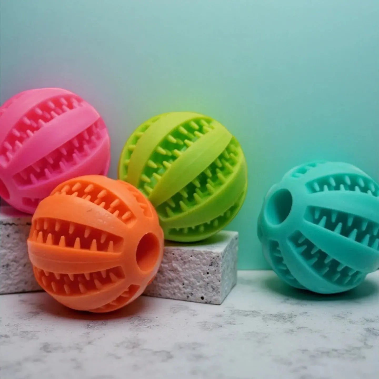 Dog Puzzle Treat Ball — Anti-Boredom Slow Feeder & Teething Chew Toy for Dogs Shop1104066522 Store