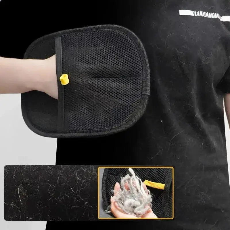 Pet Grooming Gloves — Mesh Hair Remover Brush for Dogs, Cats & Kittens Shop1103645162 Store