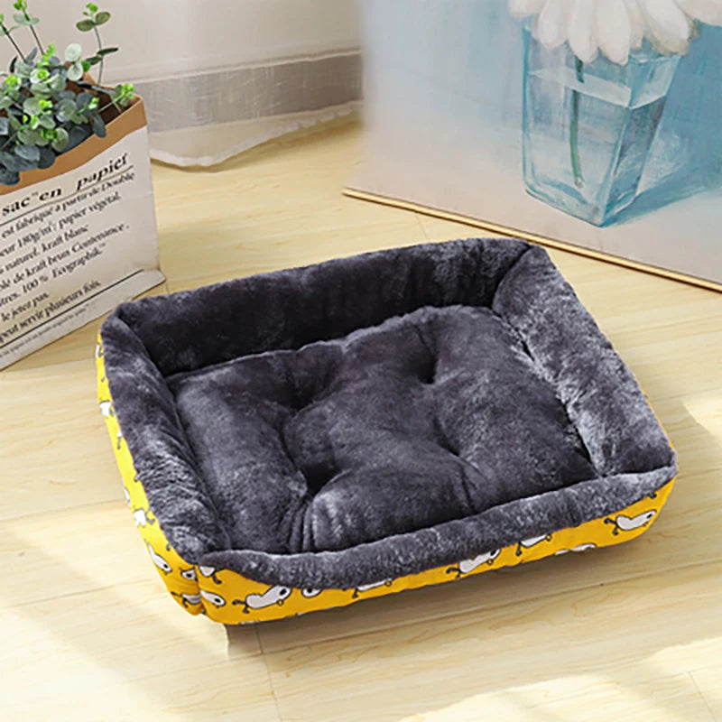Plush Sofa Bed Mat for Dogs & Cats — Soft Cushion for Small, Medium & Large Breeds