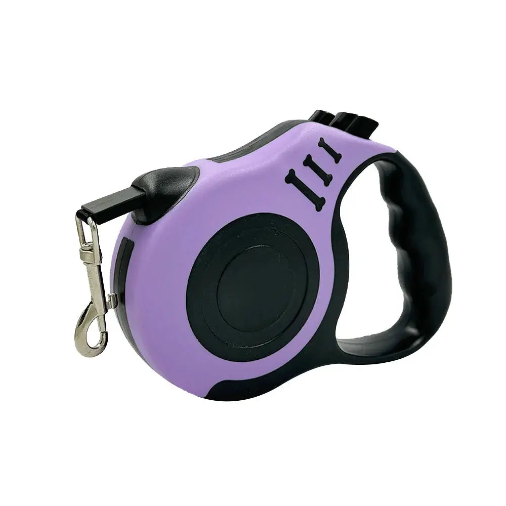 Retractable Dog Leash — 3M & 5M Durable Nylon Lead for Small Dogs, Puppies & Cats Golden Pet Store