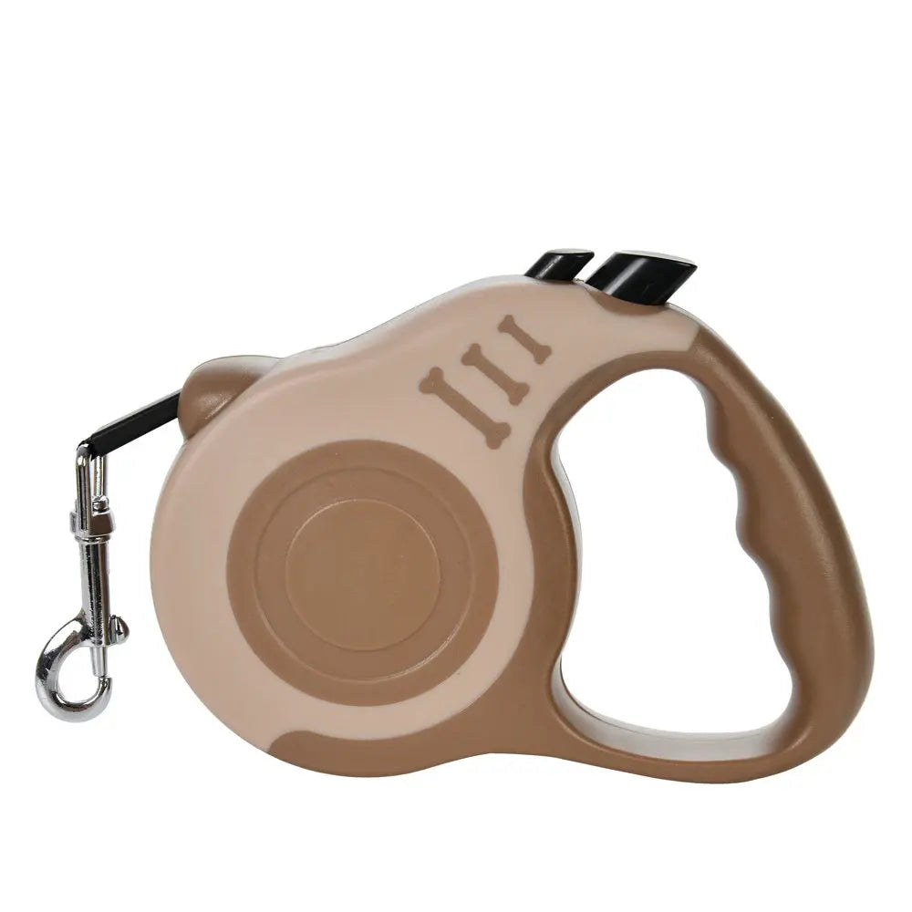 Retractable Dog Leash — 3M & 5M Durable Nylon Lead for Small Dogs, Puppies & Cats Golden Pet Store