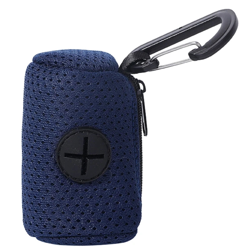 Dog Poop Bag Dispenser — Portable Waste Bag Holder for Dog Leash & Walks
