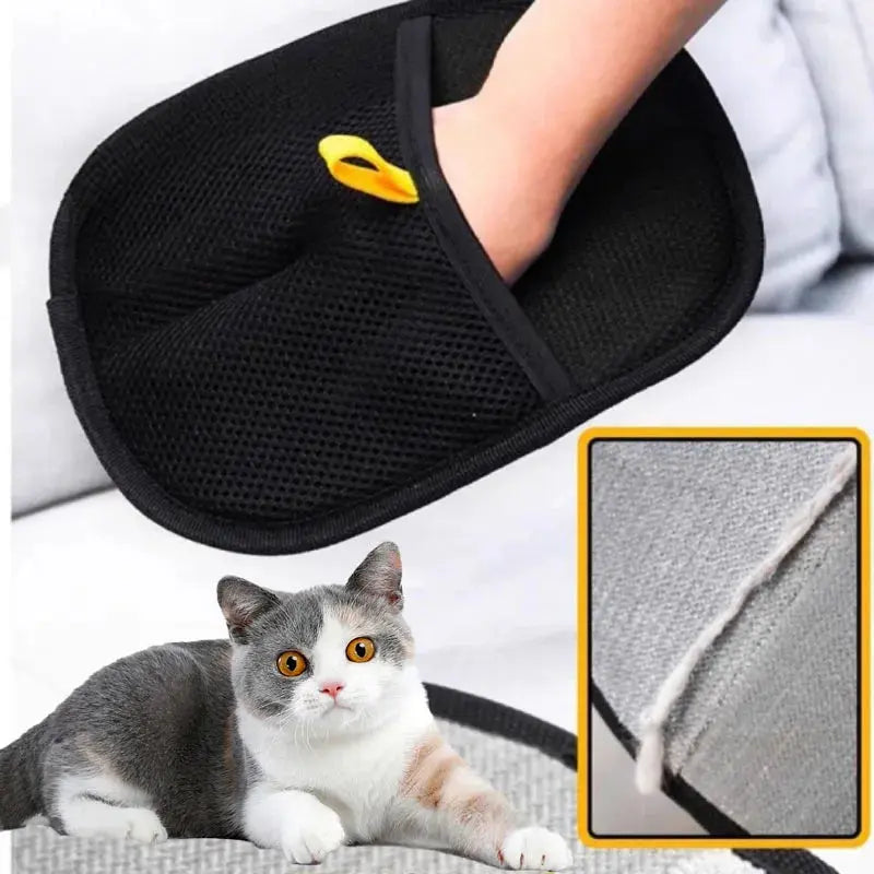 Pet Grooming Gloves — Mesh Hair Remover Brush for Dogs, Cats & Kittens Shop1103645162 Store