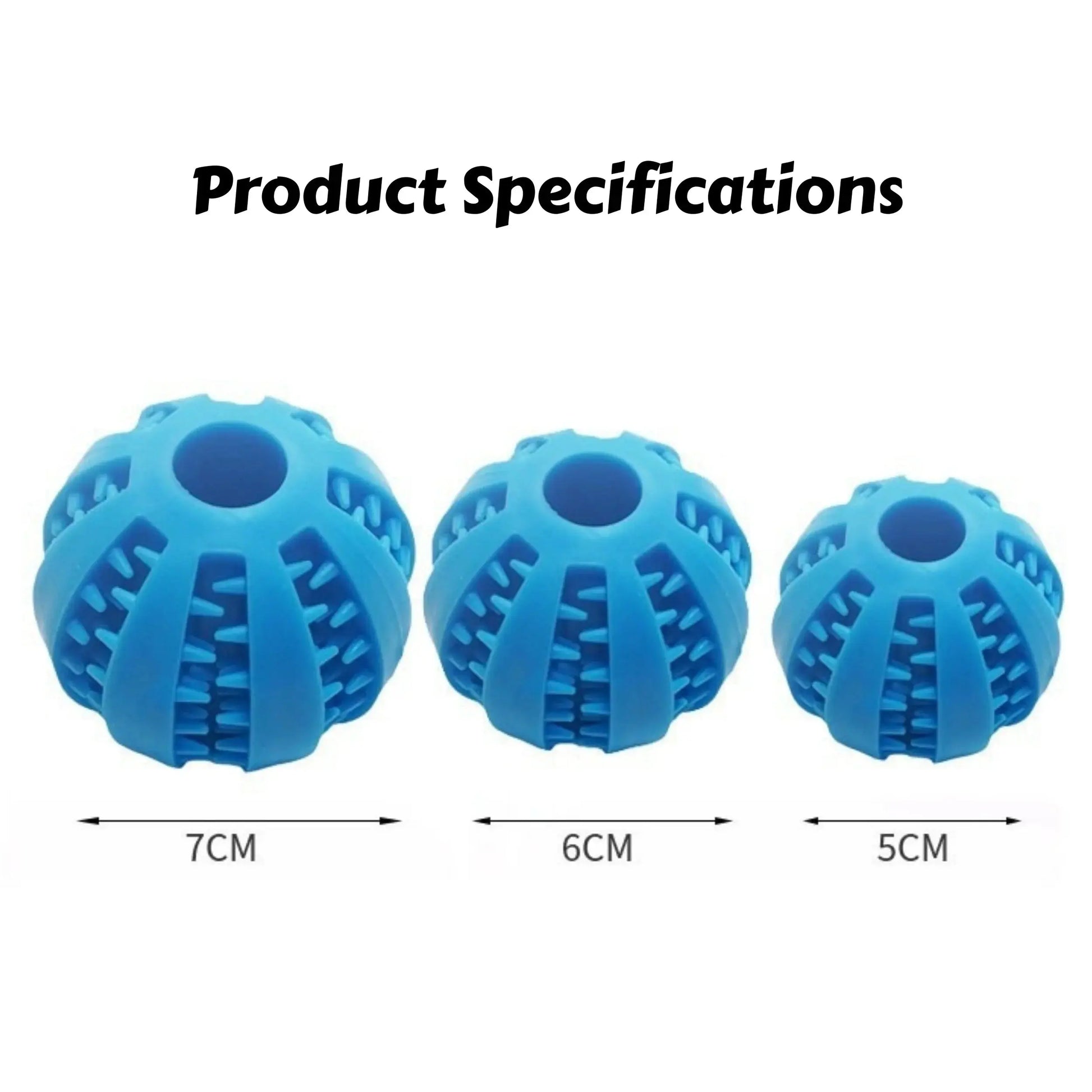 Dog Puzzle Treat Ball — Anti-Boredom Slow Feeder & Teething Chew Toy for Dogs Shop1104066522 Store