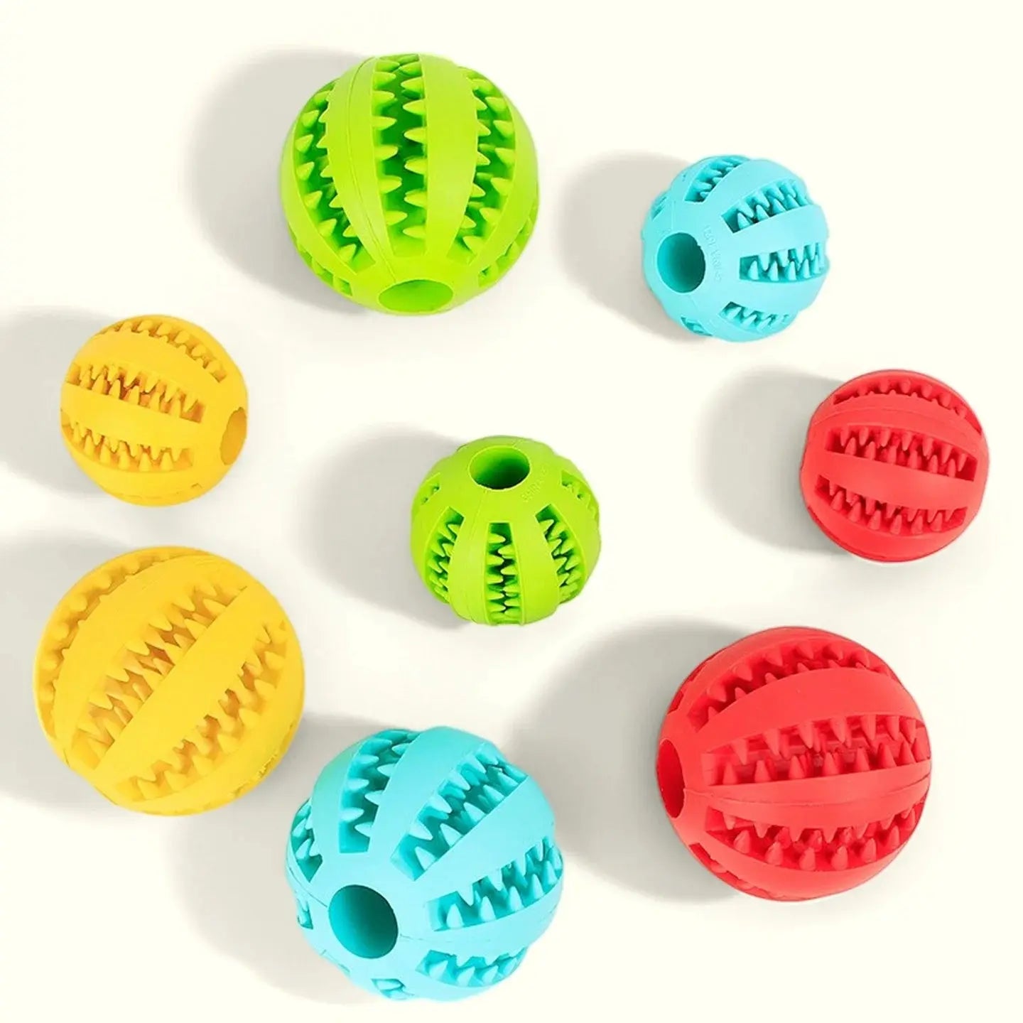 Dog Puzzle Treat Ball — Anti-Boredom Slow Feeder & Teething Chew Toy for Dogs Shop1104066522 Store