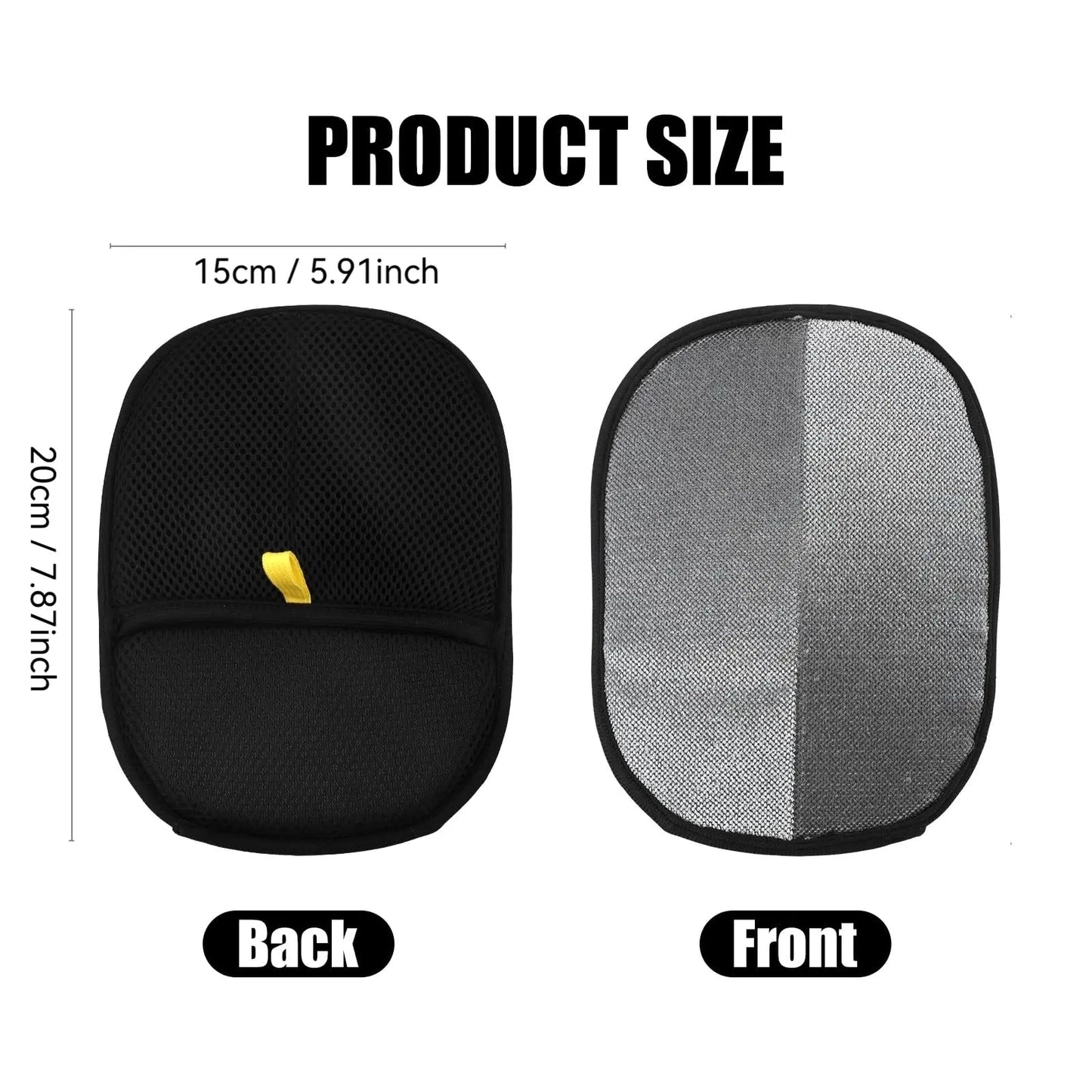 Double-Sided Pet Hair Removal Gloves — Reusable Lint Remover for Furniture, Clothes & Car Seats YimoPet Store