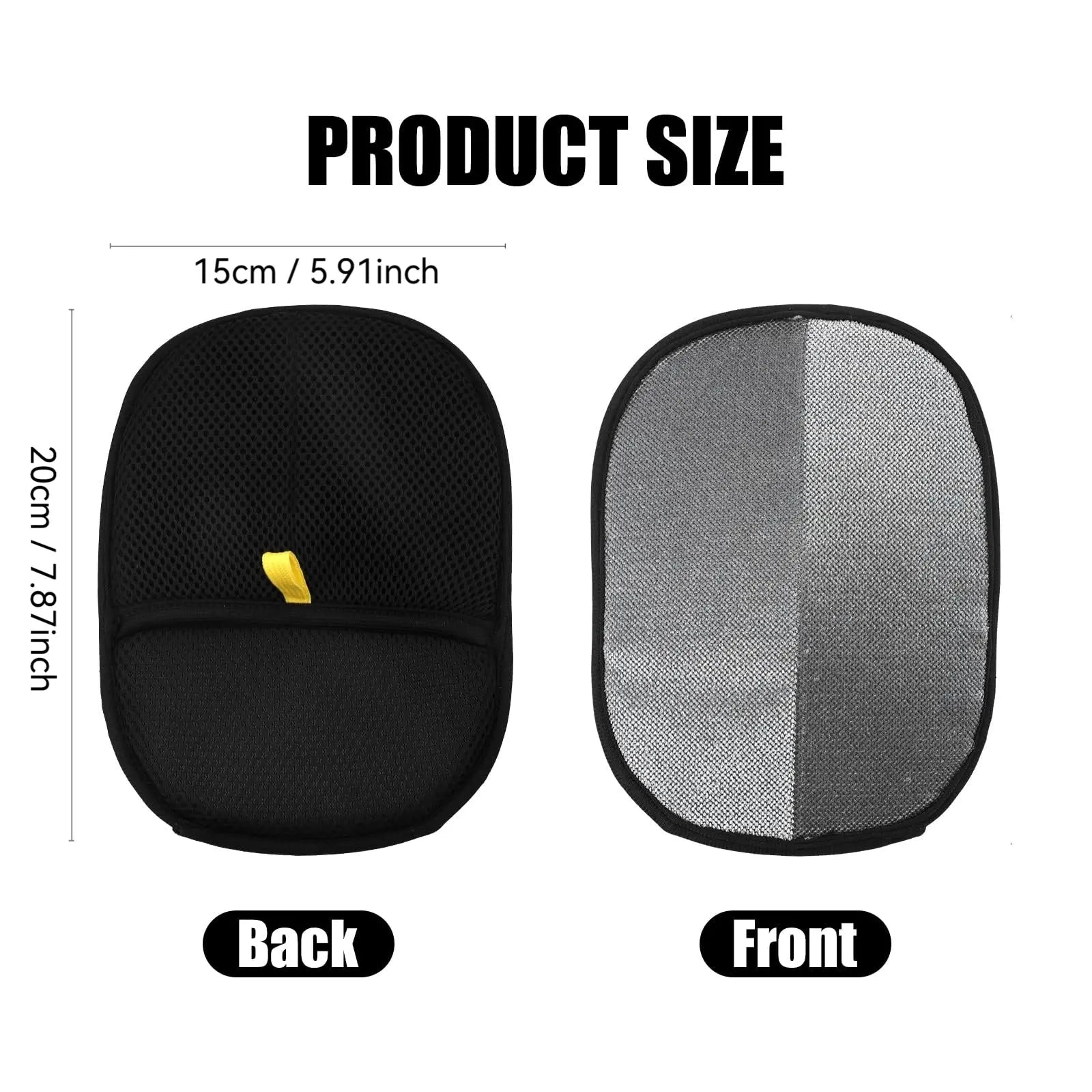 Double-Sided Pet Hair Removal Gloves — Reusable Lint Remover for Furniture, Clothes & Car Seats YimoPet Store