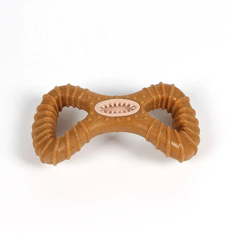 Indestructible Beechwood Dog Chew Stick — Dental Health Toy with Treat Hole for Large Breeds Shop1104779403 Store