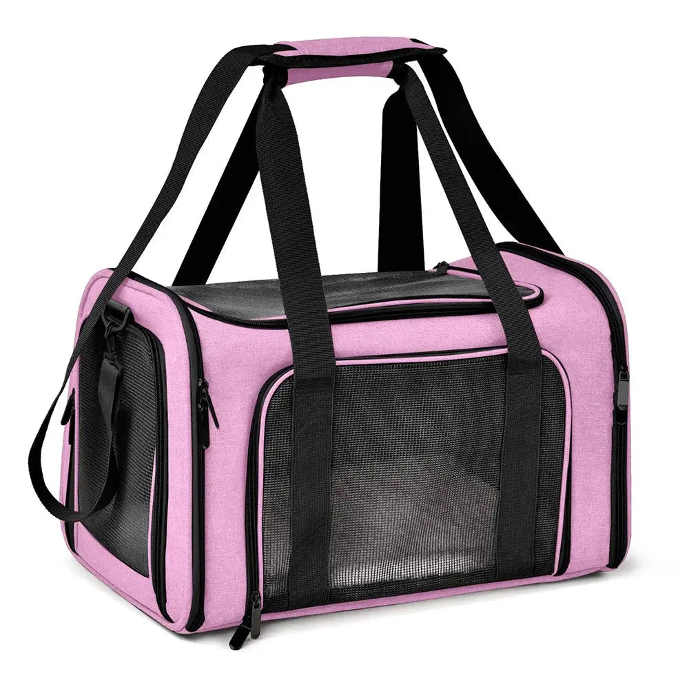 Airline-Approved Pet Carrier Bag — Waterproof Soft-Side Travel Bag for Cats & Dogs up to 12kg PETRAVEL Official Store