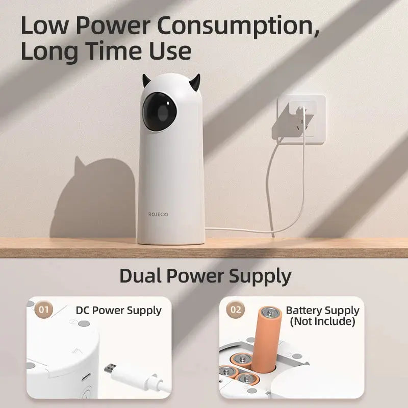 Automatic LED Laser Cat Toy — Smart Interactive Indoor Teaser for Cats & Dogs ROJECO Choice Store
