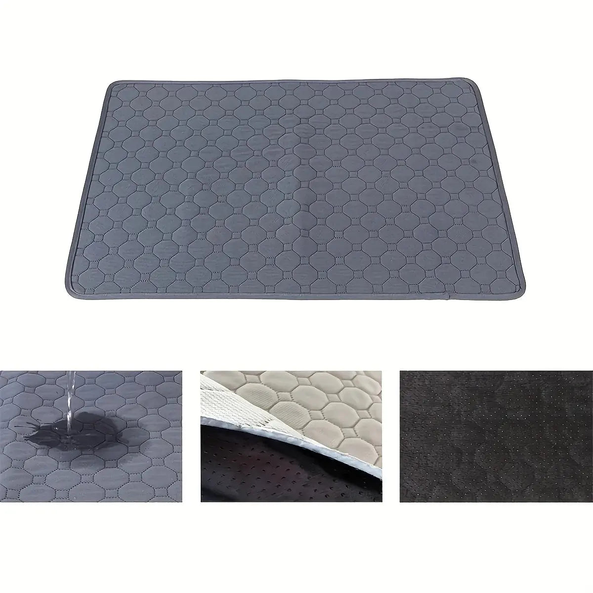 Reusable Washable Dog Pee Pad — Waterproof Absorbent Training Mat for Puppies & Cats Shop1104696718 Store