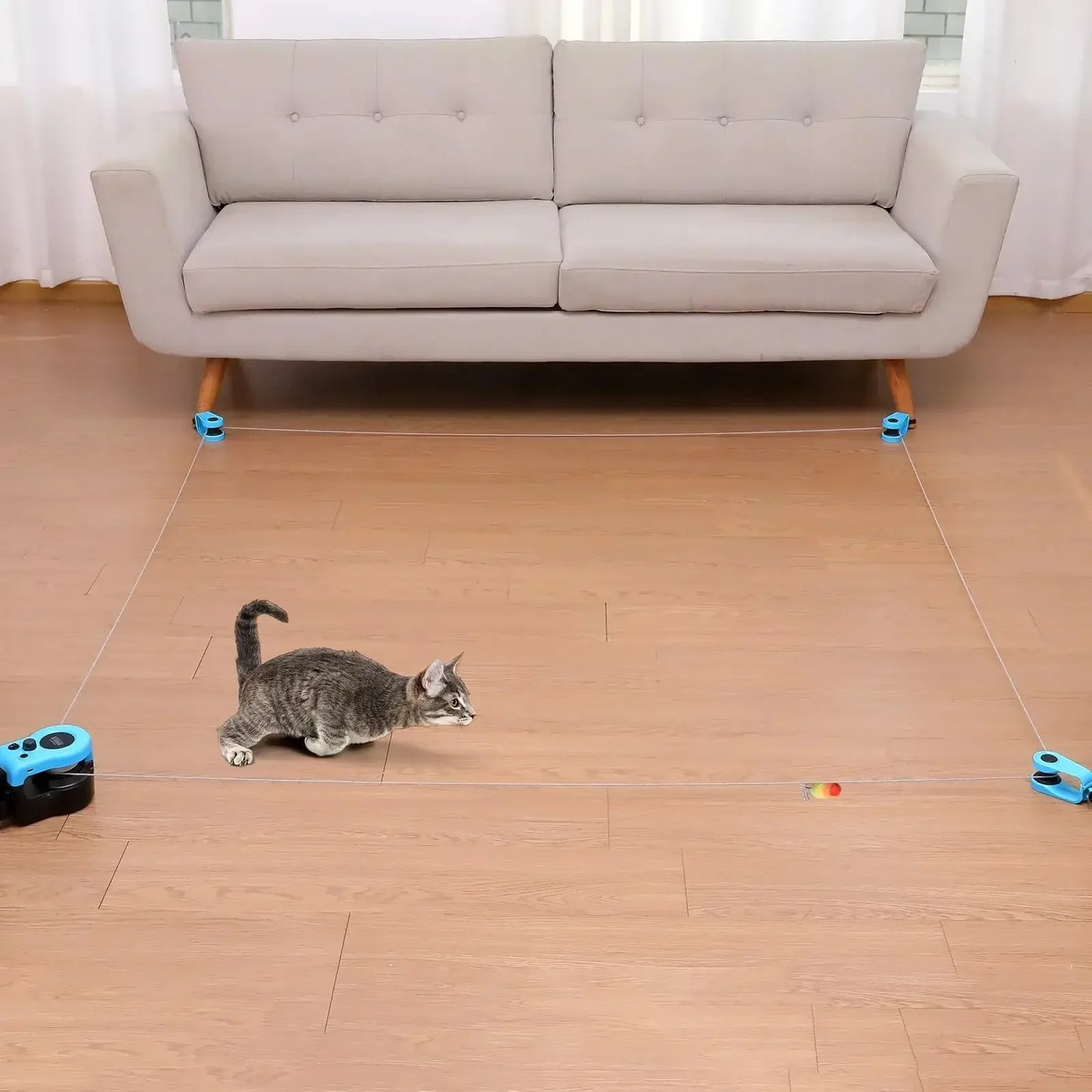 Smart Interactive Cat Wheel Exerciser — Adjustable Speed Treadmill for Indoor Cats