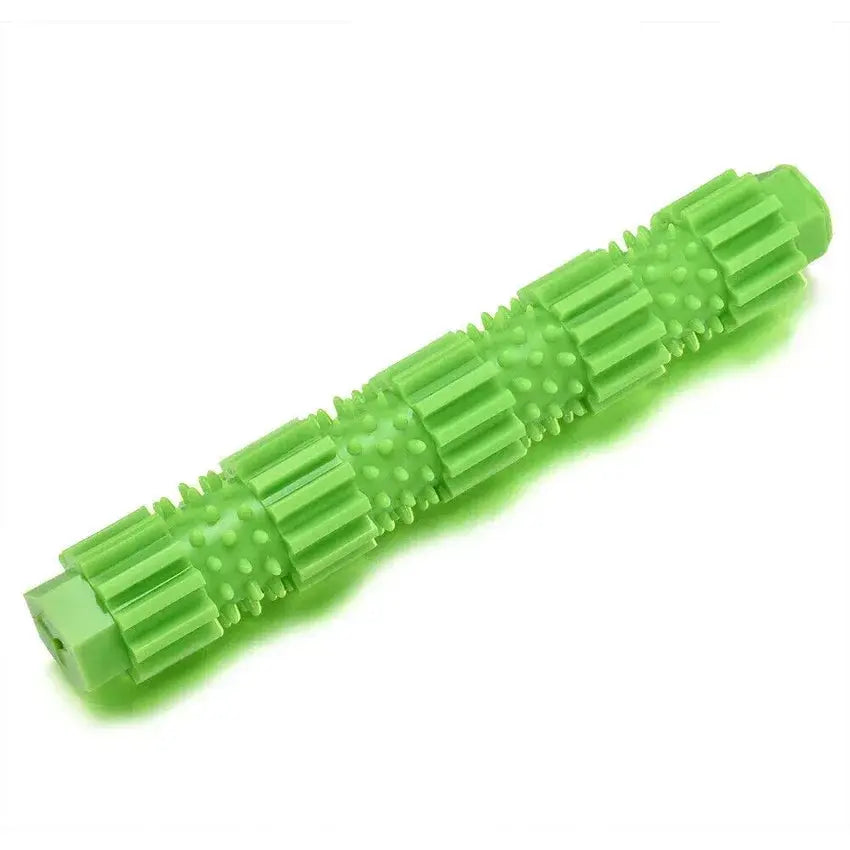 Heavy Duty Rubber Dog Chew Toy — Teeth Grinding & Cleaning Gear Toy for Aggressive Chewers Yun Li Wei Store