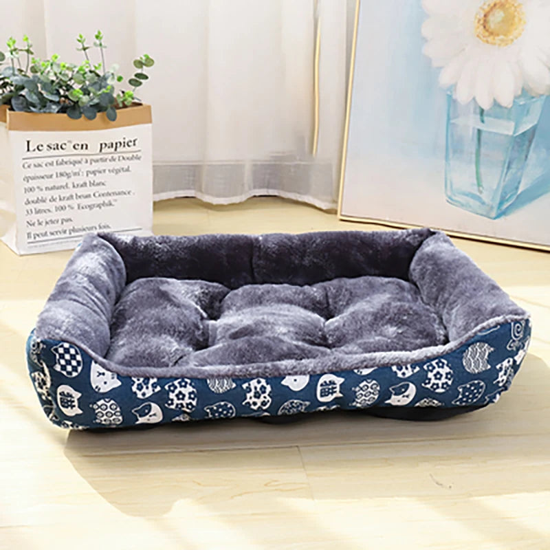 Plush Sofa Bed Mat for Dogs & Cats — Soft Cushion for Small, Medium & Large Breeds