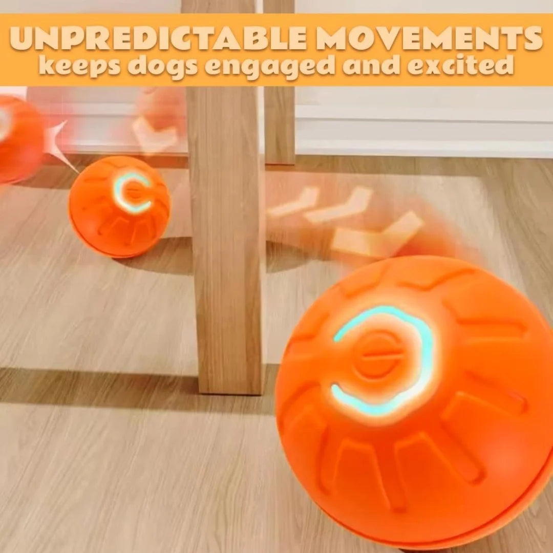 Gravity Electric Bouncing Ball — Smart Auto-Rolling Pet Toy for Dogs & Cats