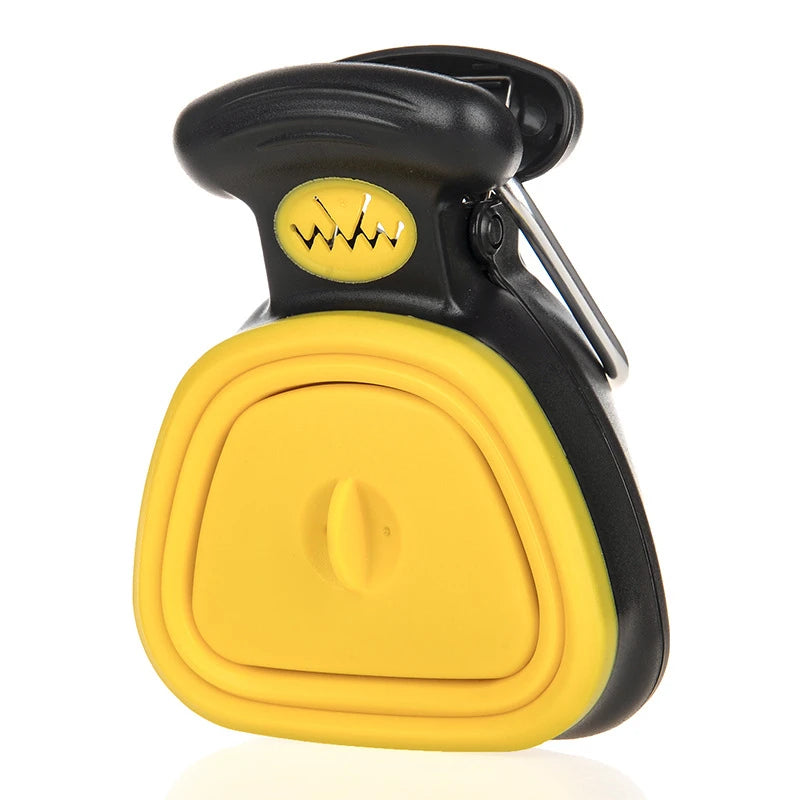 Foldable Dog Pooper Scooper — Travel-Ready Poop Scoop with Decomposable Waste Bags