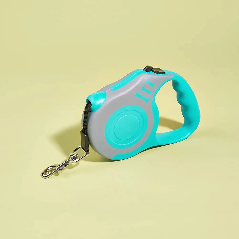 Retractable Dog Leash — 3M & 5M Durable Nylon Lead for Small Dogs, Puppies & Cats Golden Pet Store