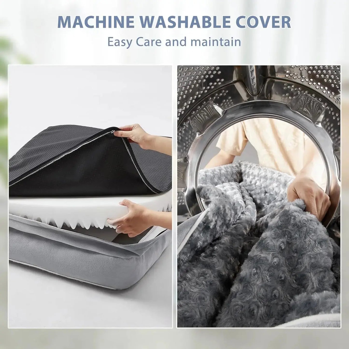 Orthopedic Dog Bed for Large Dogs — Waterproof Sofa-Style Bed with Removable Washable Cover & Joint Support Lai CAI Furniture Store