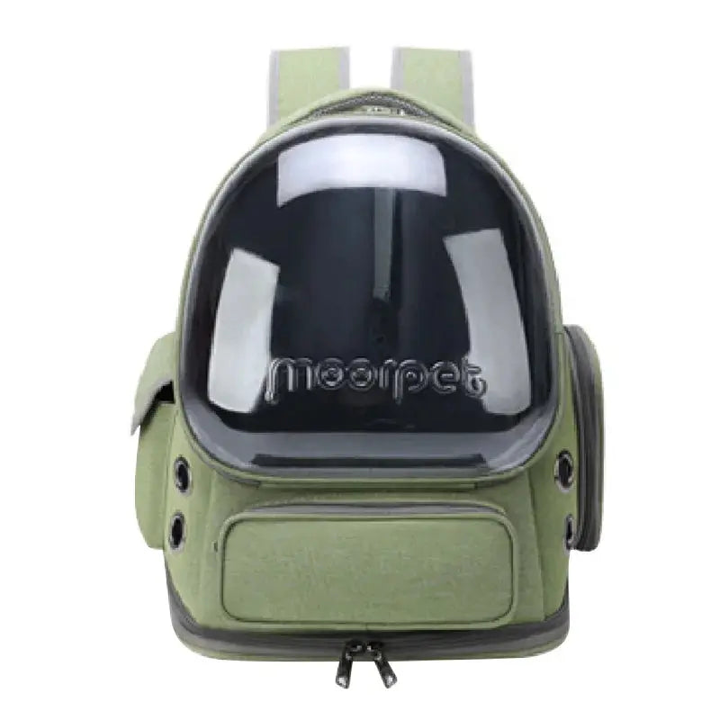 Transparent Cat Carrier Backpack — Breathable Oxford Travel Bag for Cats & Small Dogs pawstrip Official Store