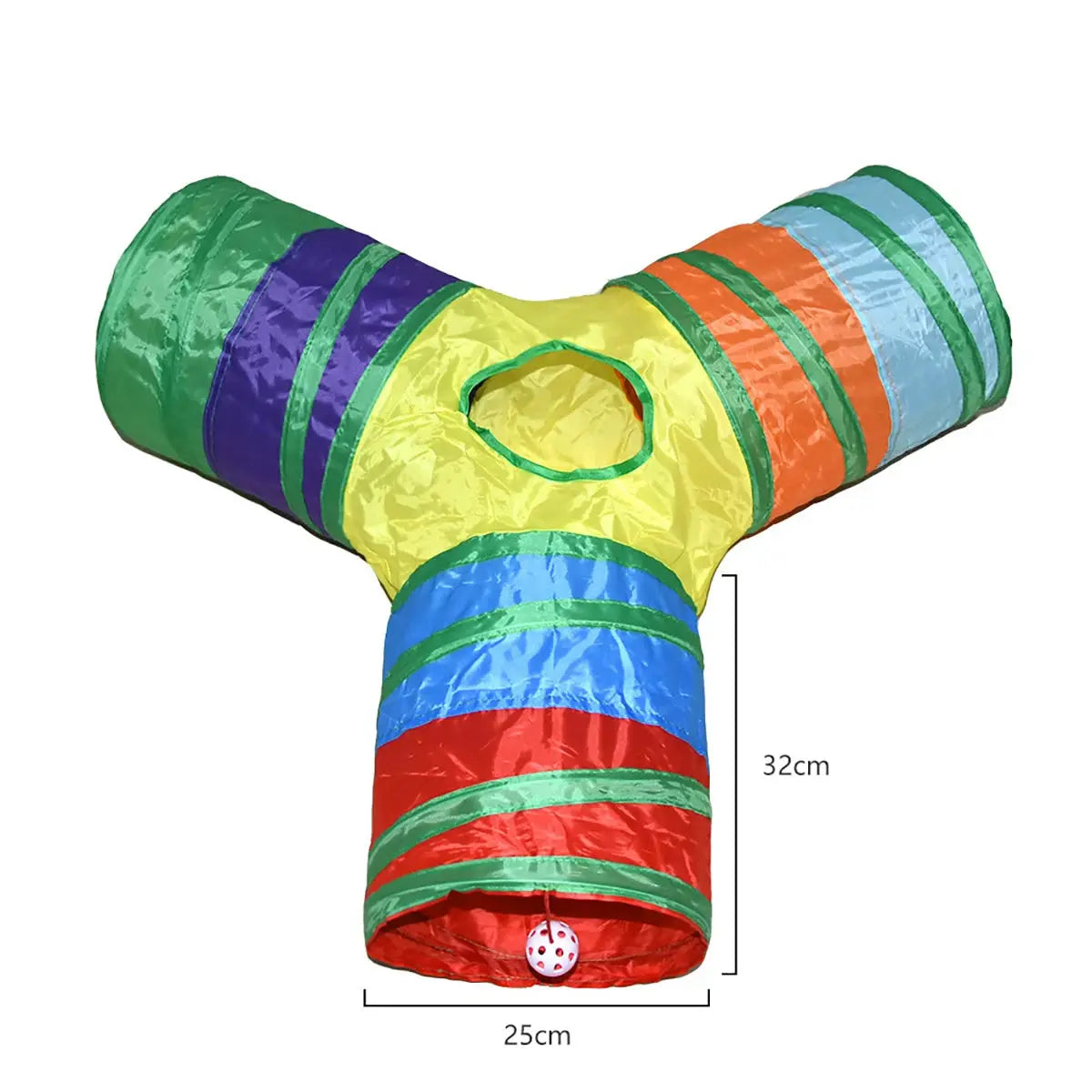 Foldable Cat Tunnel Tube — Interactive Play Tunnel for Cats, Kittens, Rabbits & Puppies Top-pet Store