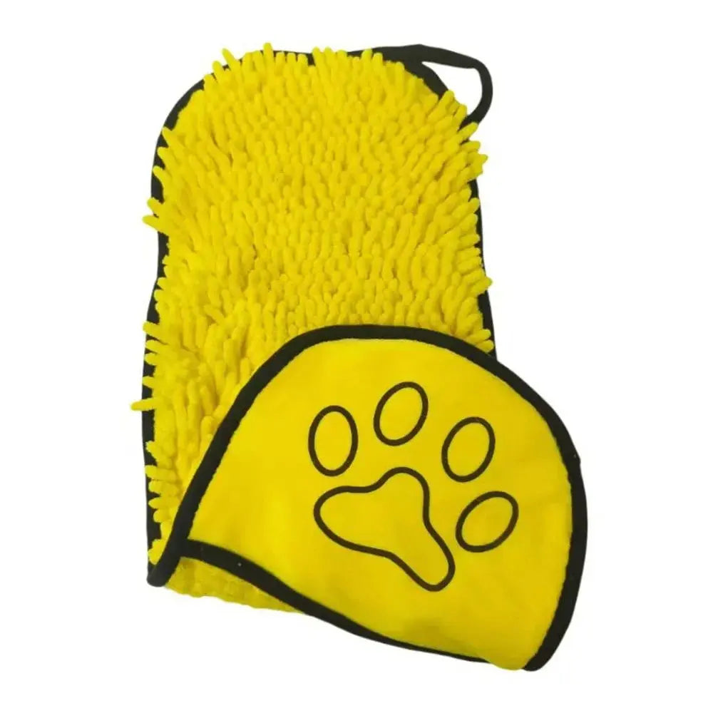 Super Absorbent Pet Bath Towel — Quick-Dry Microfibre Towel for Dogs & Cats Confident Beautiful Rich Girls Store